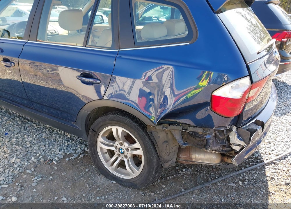 2006 BMW X3 3.0I VIN: WBXPA93466WG82537