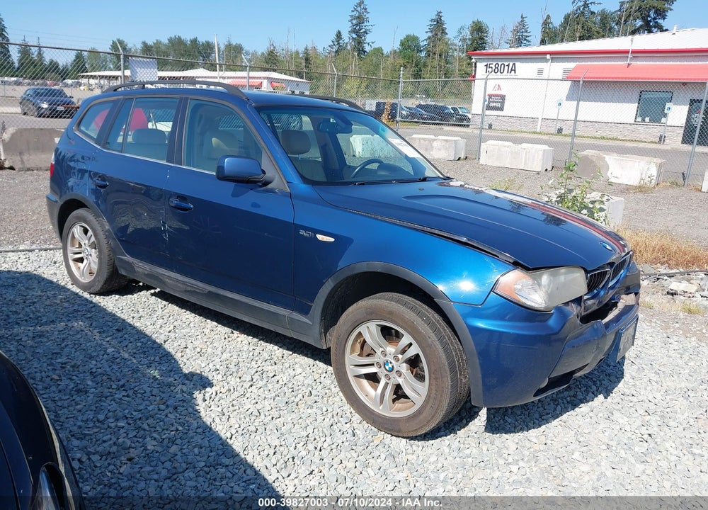 2006 BMW X3 3.0I VIN: WBXPA93466WG82537