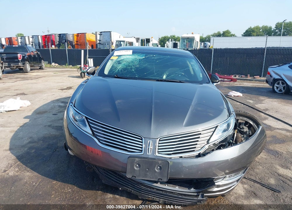 2016 LINCOLN MKZ VIN: 3LN6L2GK8GR633548