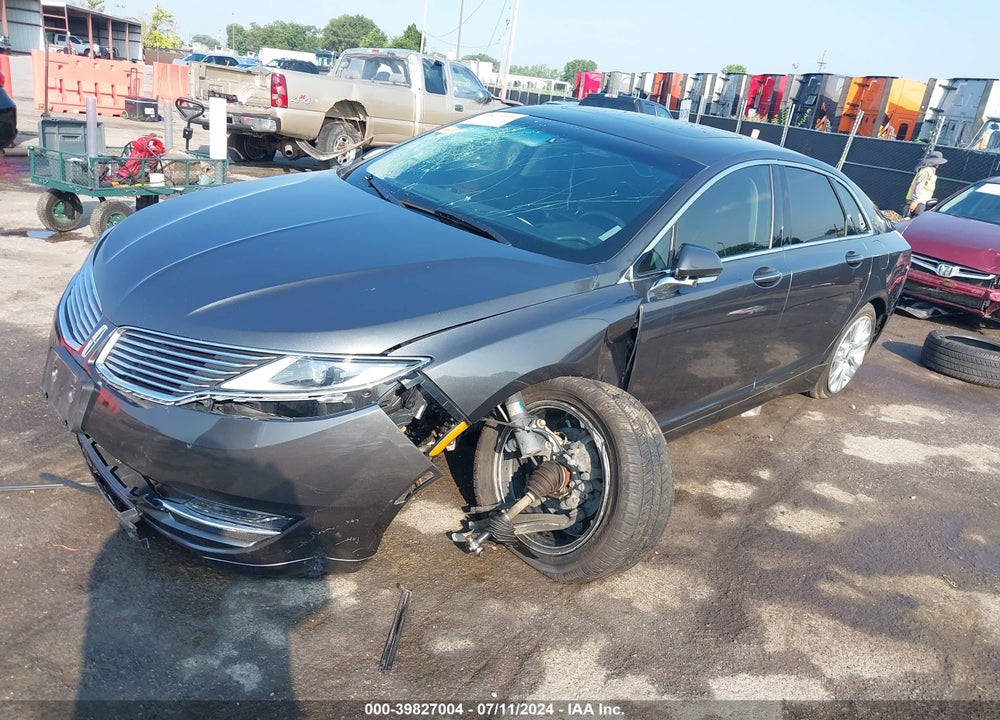 2016 LINCOLN MKZ VIN: 3LN6L2GK8GR633548