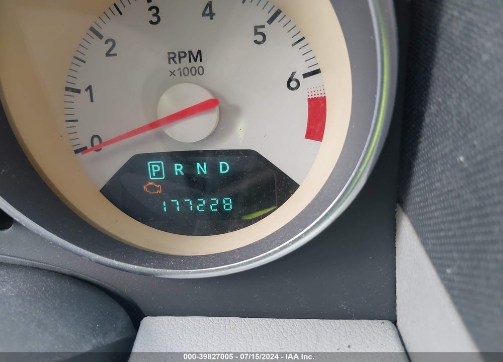 2007 DODGE CALIBER VIN: IB3HE78K67D344729