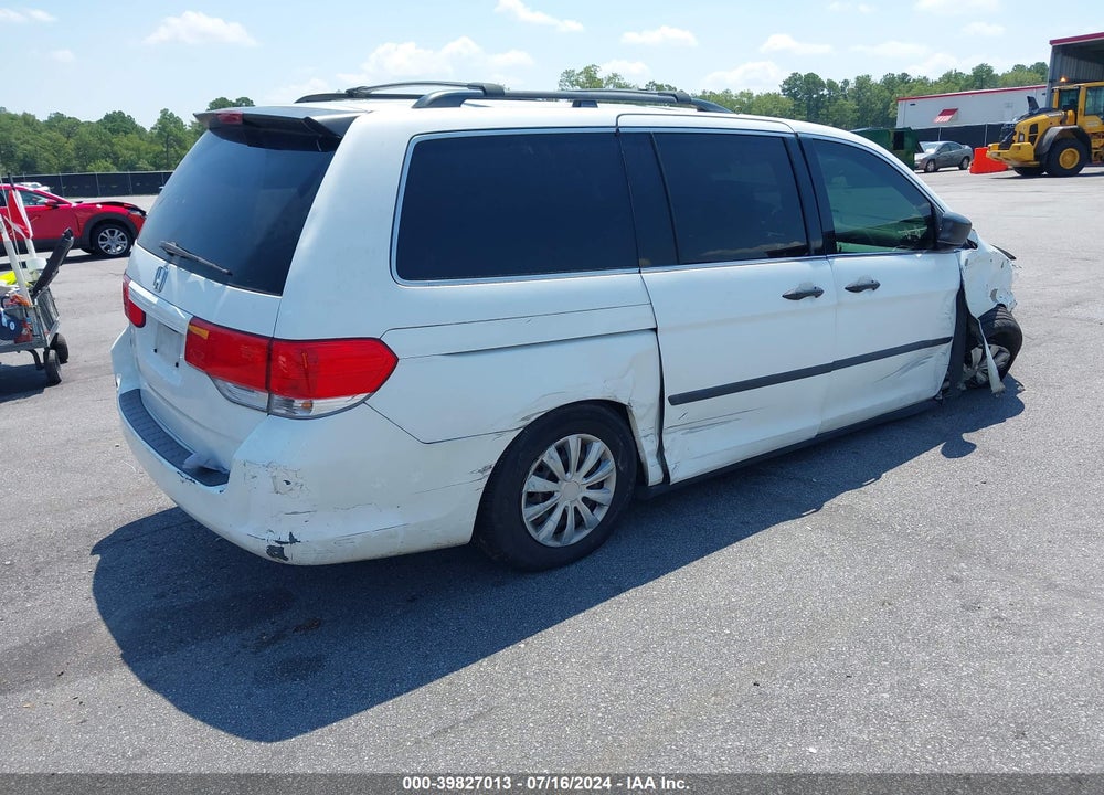 2008 HONDA ODYSSEY LX VIN: 5FNRL38248B073505
