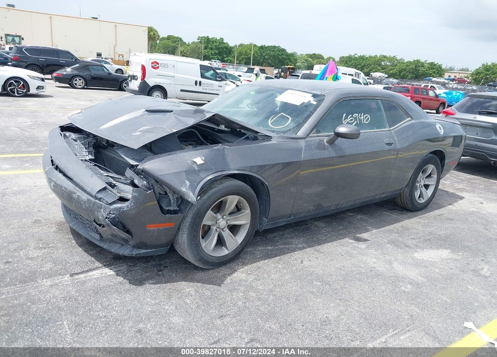 2019 DODGE CHALLENGER SXT VIN: 2C3CDZAG9KH525613