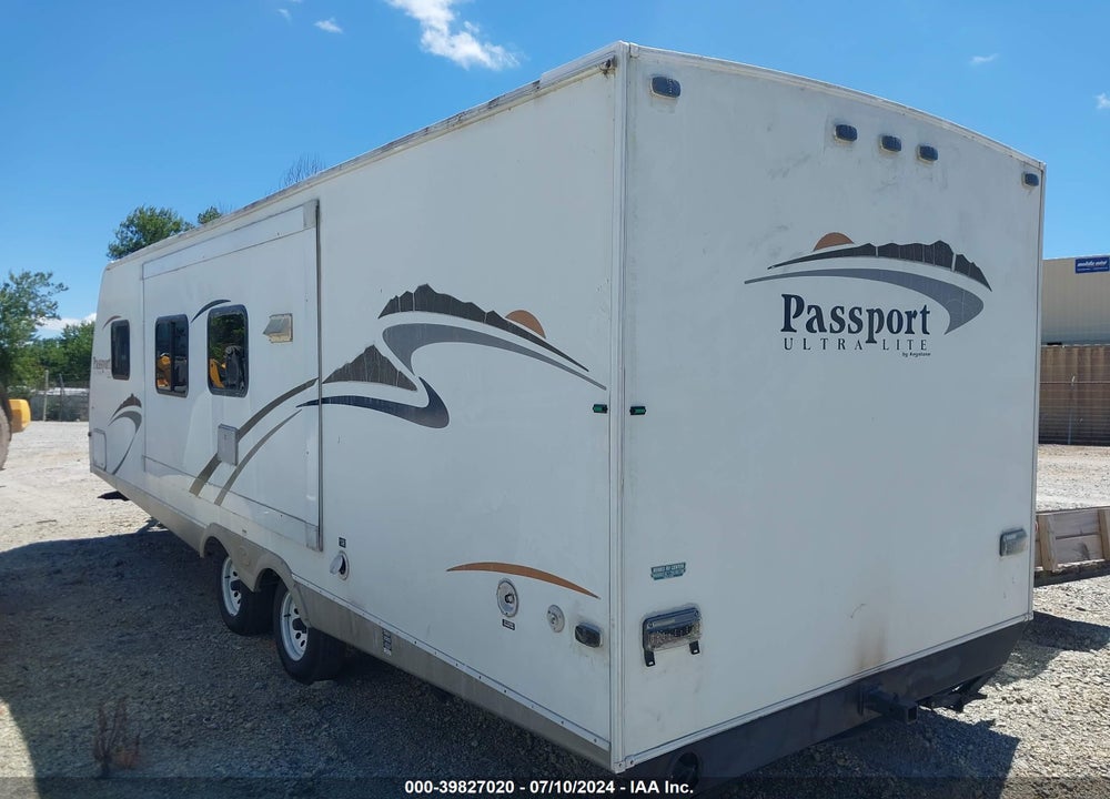 2008 KEYSTONE RV PASSPORT VIN: 4YDT2802186410240