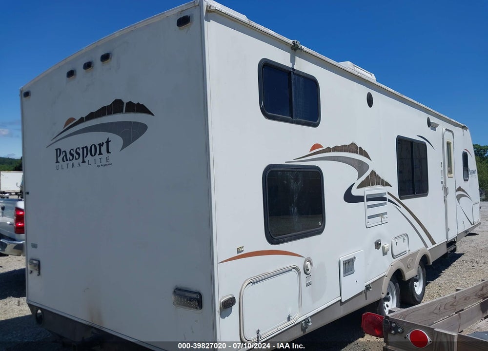 2008 KEYSTONE RV PASSPORT VIN: 4YDT2802186410240
