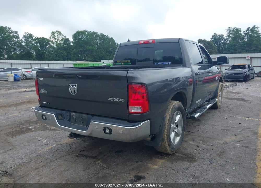 2016 RAM 1500 BIG HORN VIN: 1C6RR7LMXGS131267