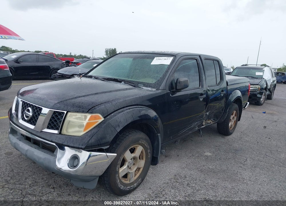2005 NISSAN FRONTIER SE VIN: 1N6AD07U85C404815