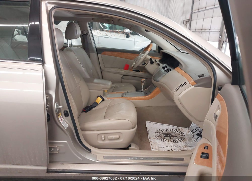 2005 TOYOTA AVALON LIMITED VIN: 4T1BK36B75U033991