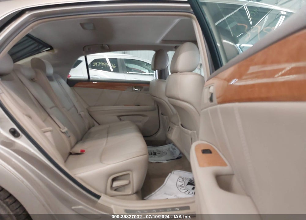 2005 TOYOTA AVALON LIMITED VIN: 4T1BK36B75U033991