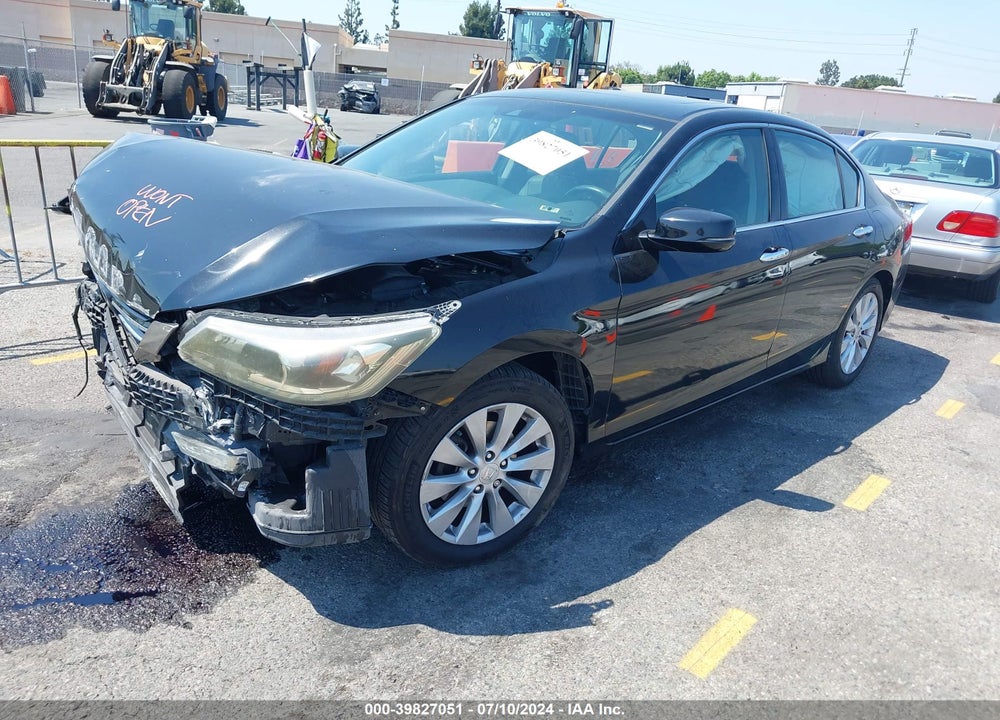 2013 HONDA ACCORD EX-L V-6 VIN: 1HGCR3F83DA022397