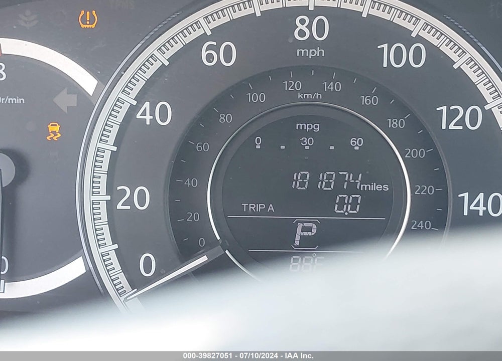 2013 HONDA ACCORD EX-L V-6 VIN: 1HGCR3F83DA022397