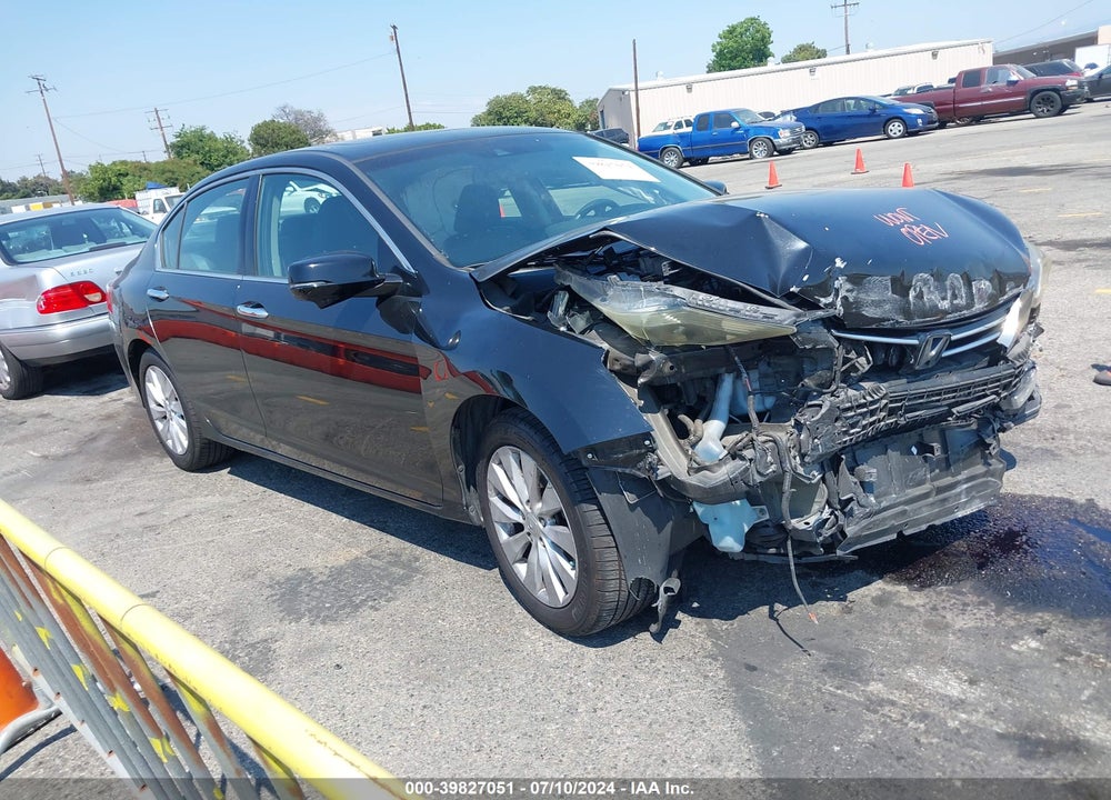 2013 HONDA ACCORD EX-L V-6 VIN: 1HGCR3F83DA022397