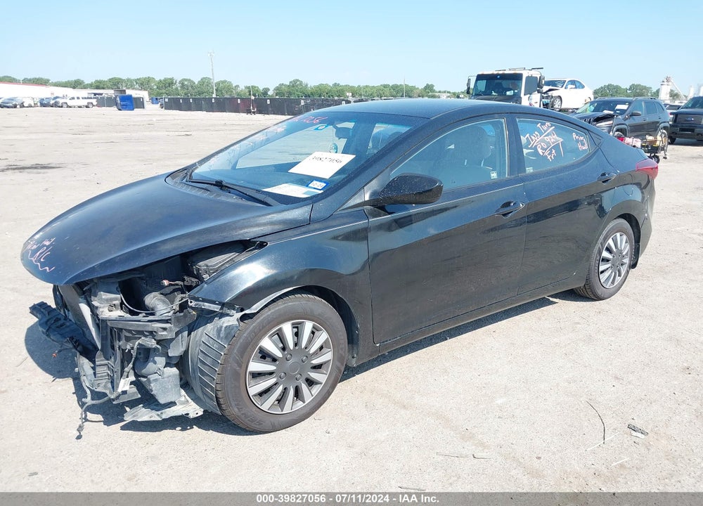 2016 HYUNDAI ELANTRA SE VIN: 5NPDH4AE3GH760478