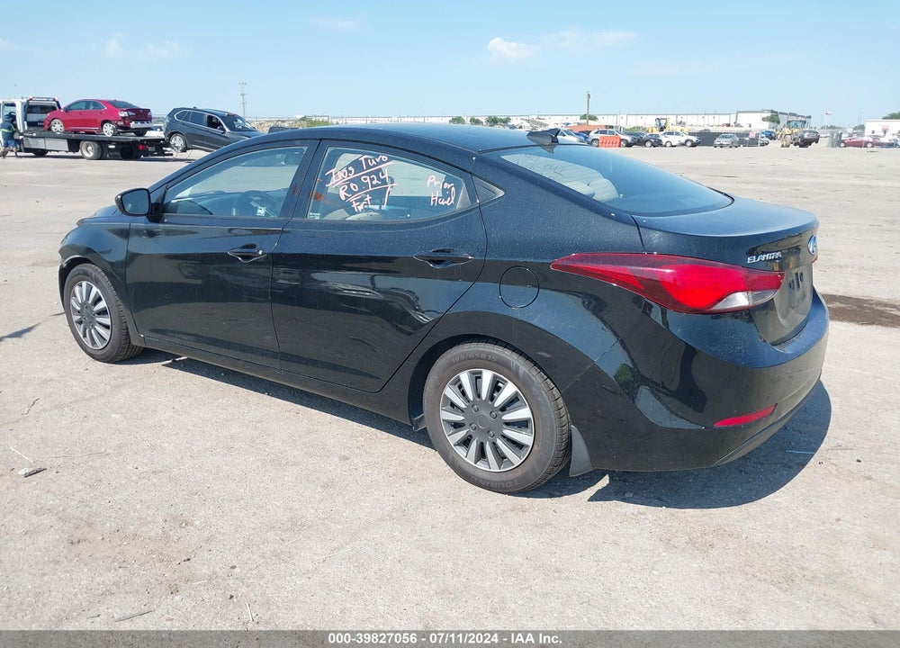 2016 HYUNDAI ELANTRA SE VIN: 5NPDH4AE3GH760478