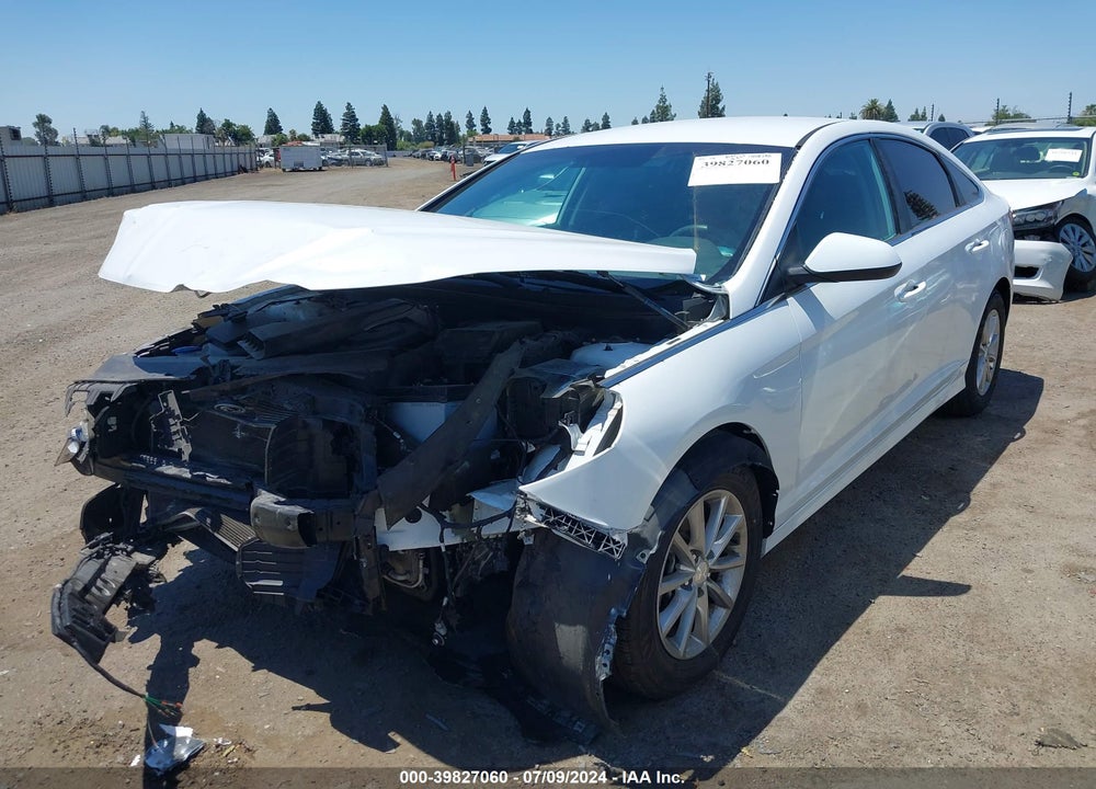 2019 HYUNDAI SONATA SE VIN: 5NPE24AF5KH751367