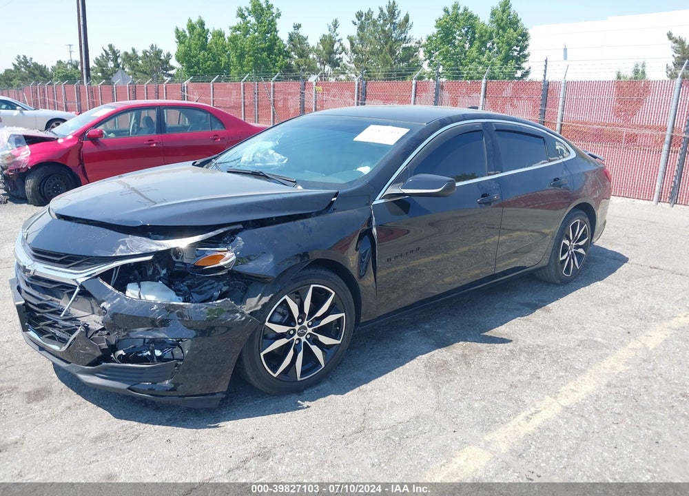 2022 CHEVROLET MALIBU FWD RS VIN: 1G1ZG5ST9NF183337