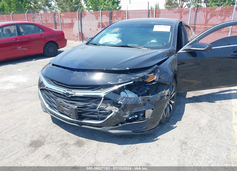 2022 CHEVROLET MALIBU FWD RS VIN: 1G1ZG5ST9NF183337