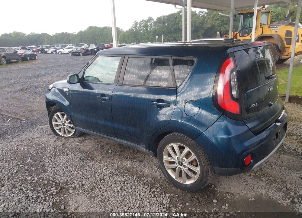 2018 KIA SOUL VIN: KNDJP3A53J7509536