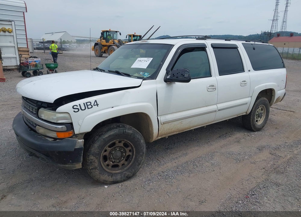 2001 CHEVROLET SUBURBAN 2500 LT VIN: 3GNGK26G01G221644