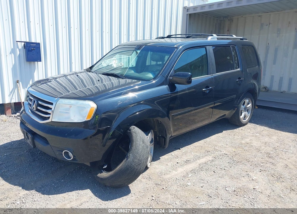 2013 HONDA PILOT EX-L VIN: 5FNYF4H57DB037515