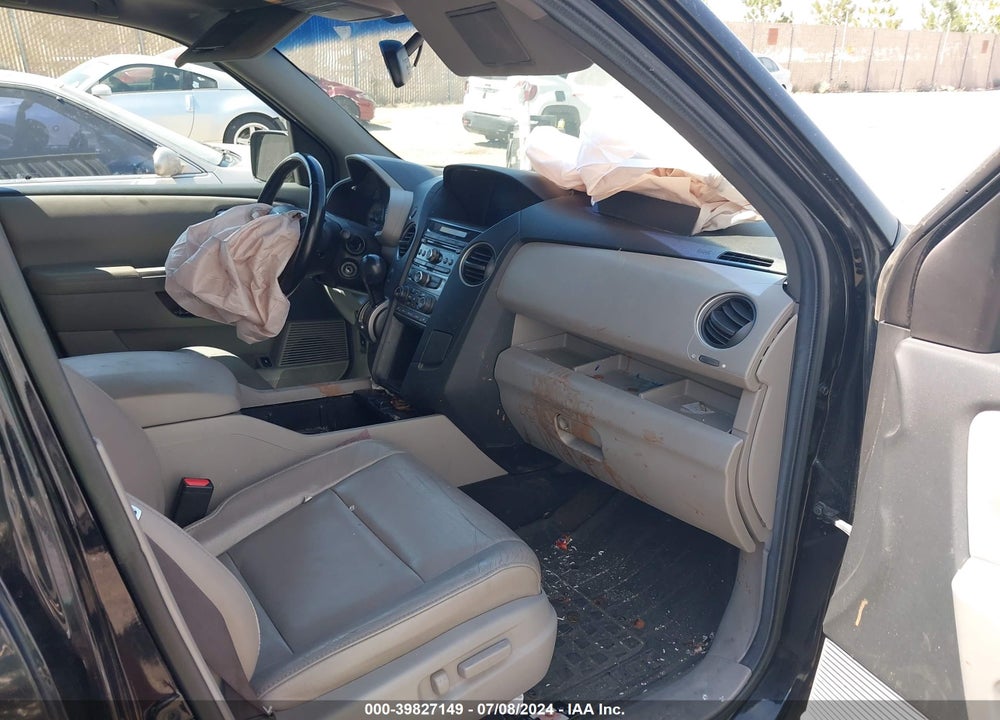 2013 HONDA PILOT EX-L VIN: 5FNYF4H57DB037515