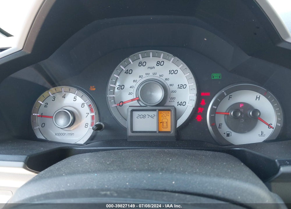 2013 HONDA PILOT EX-L VIN: 5FNYF4H57DB037515