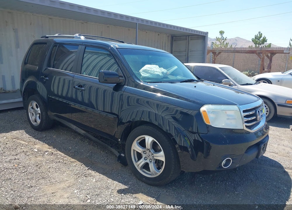2013 HONDA PILOT EX-L VIN: 5FNYF4H57DB037515
