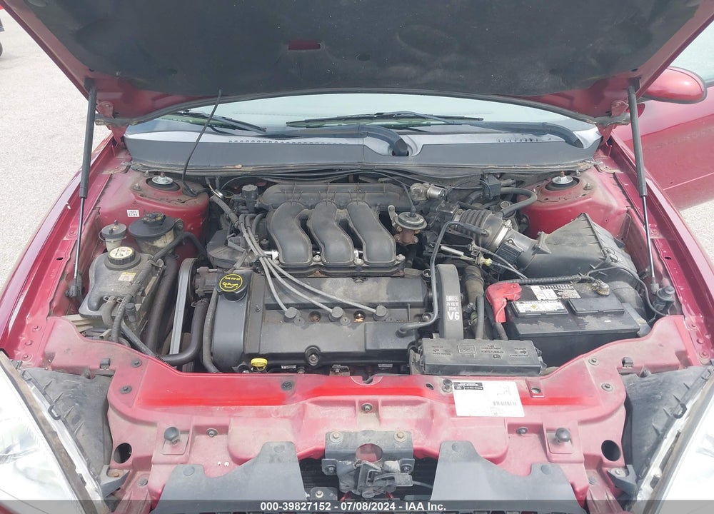 2002 FORD TAURUS SEL VIN: 1FAFP56S42A126005