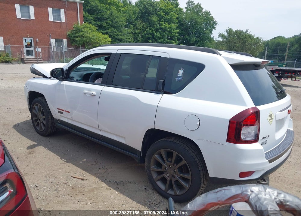2016 JEEP COMPASS 75TH ANNIVERSARY VIN: 1C4NJDBBXGD673955