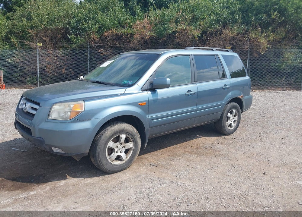 2006 HONDA PILOT EX-L VIN: 2HKYF18576H565056