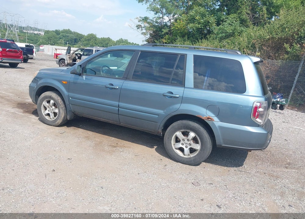 2006 HONDA PILOT EX-L VIN: 2HKYF18576H565056