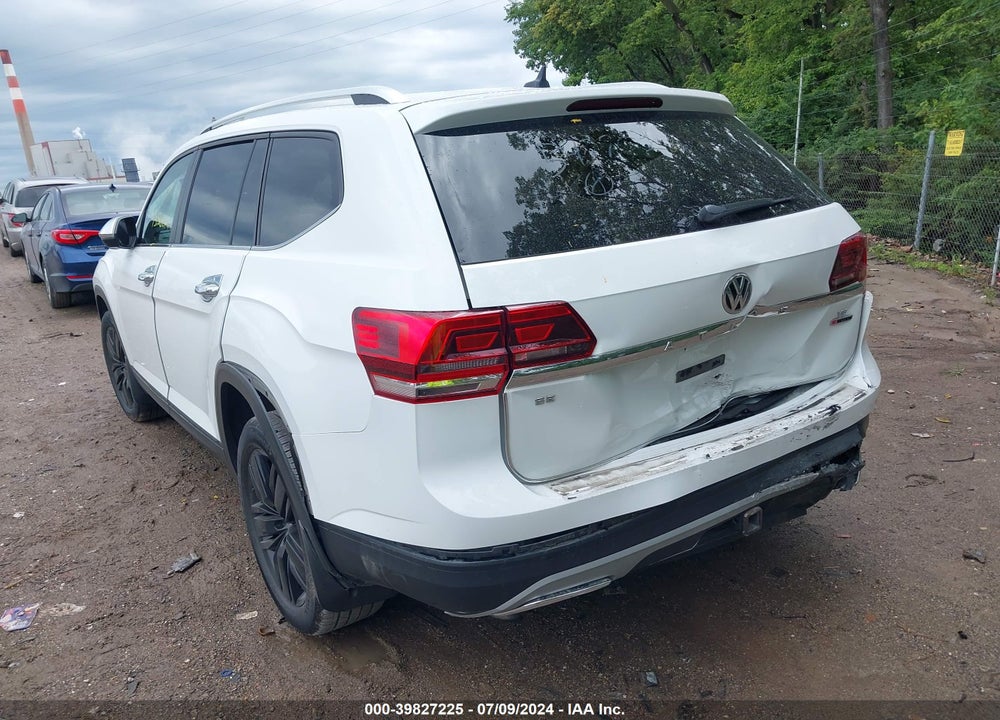 2019 VOLKSWAGEN ATLAS 3.6L V6 SE W/TECHNOLOGY VIN: 1V2UR2CA2KC547701