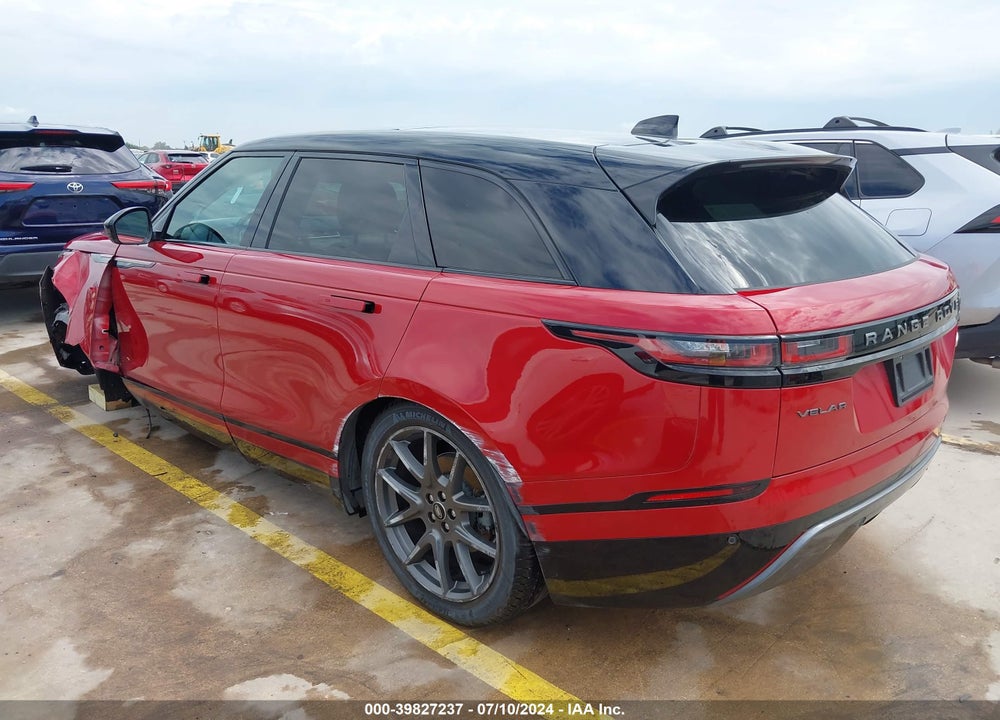2022 LAND ROVER RANGE ROVER VELAR P250 R-DYNAMIC S VIN: SALYT2EX3NA344623
