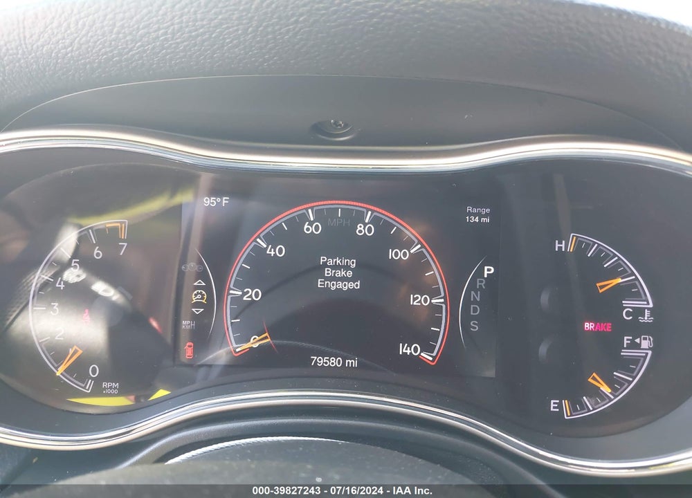 2015 JEEP GRAND CHEROKEE LIMITED VIN: 1C4RJFBG7FC162653