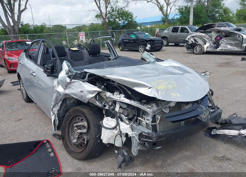 2019 TOYOTA COROLLA LE VIN: 2T1BURHE1KC196959