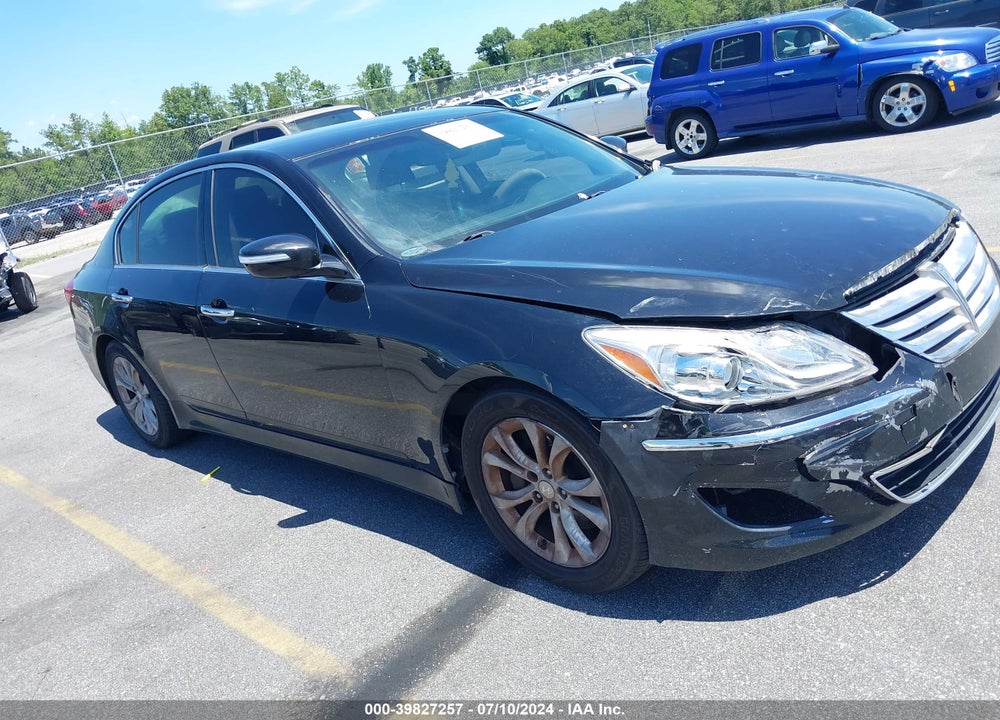 2012 HYUNDAI GENESIS VIN: KMHGC4DDXCU191719