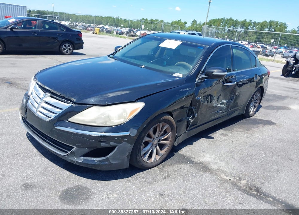 2012 HYUNDAI GENESIS VIN: KMHGC4DDXCU191719