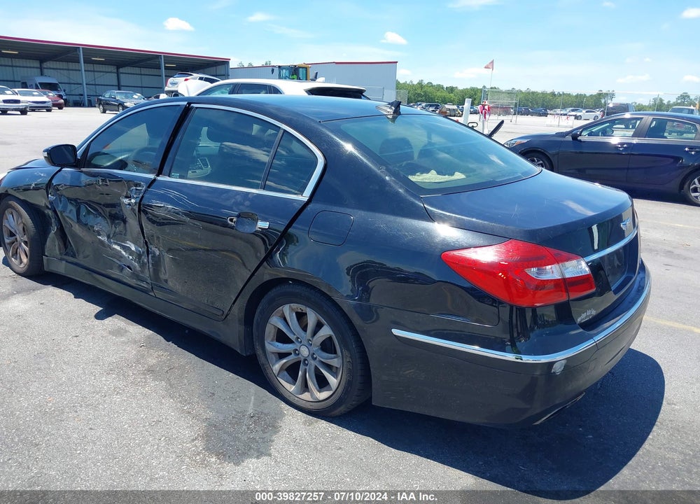 2012 HYUNDAI GENESIS VIN: KMHGC4DDXCU191719