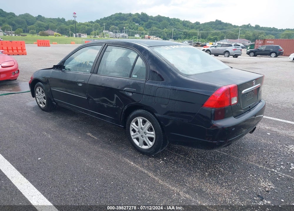 2003 HONDA CIVIC EX VIN: 2HGES267X3H584781