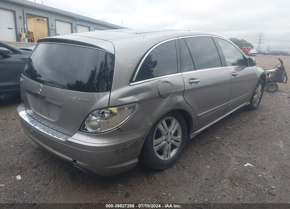 2008 MERCEDES-BENZ R 350 4MATIC VIN: 4JGCB65E98A071049