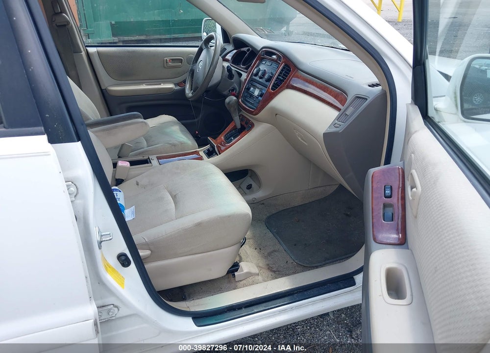 2007 TOYOTA HIGHLANDER V6 VIN: JTEDP21A570142138