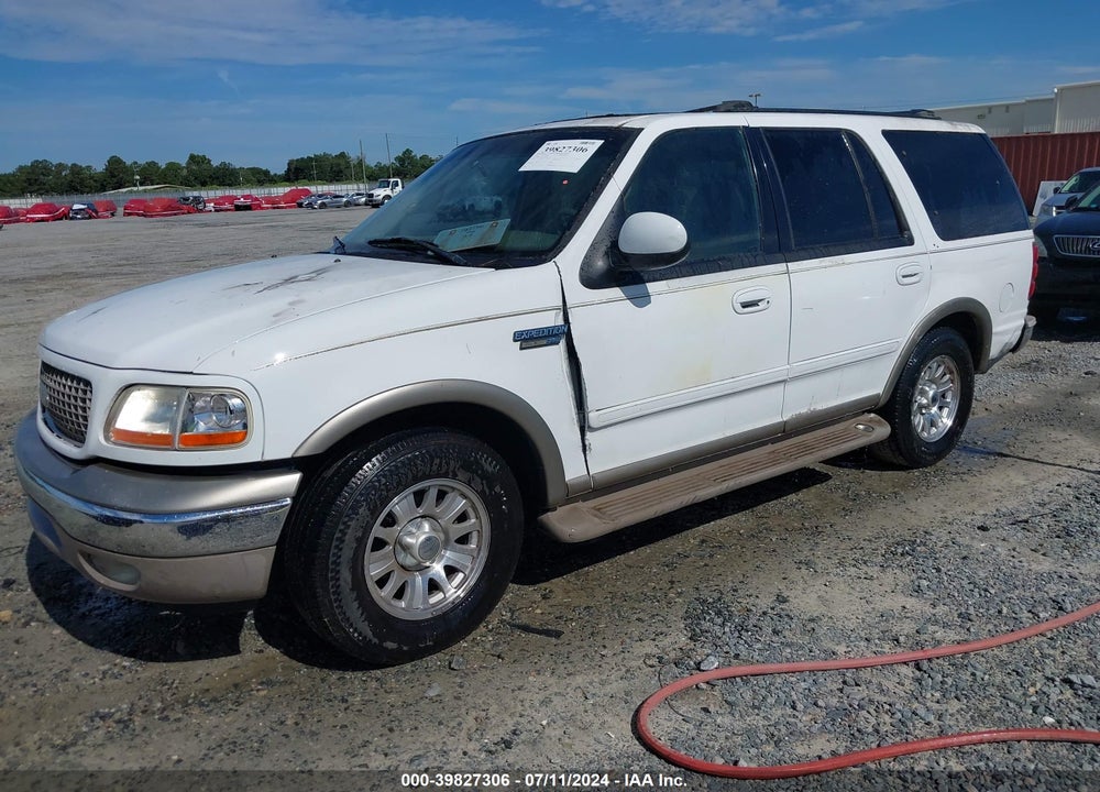 2002 FORD EXPEDITION EDDIE BAUER VIN: 1FMRU17L72LA21667