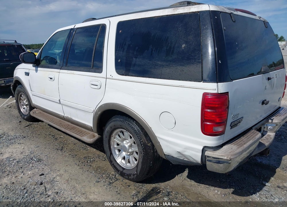 2002 FORD EXPEDITION EDDIE BAUER VIN: 1FMRU17L72LA21667