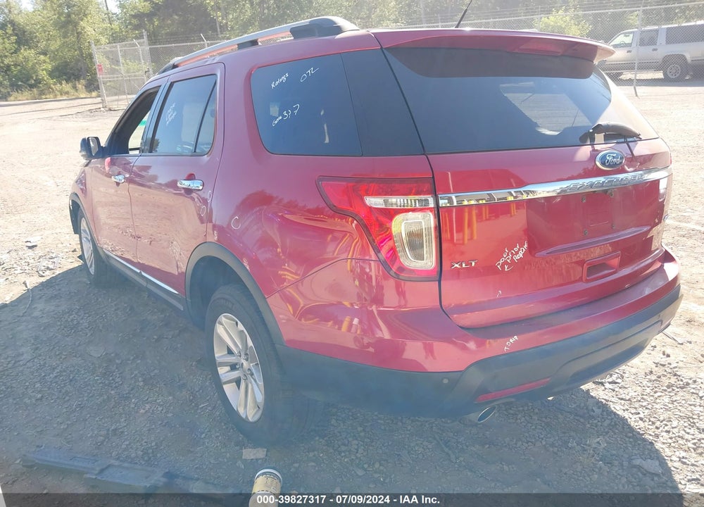 2012 FORD EXPLORER XLT VIN: 1FMHK8D83CGA68828