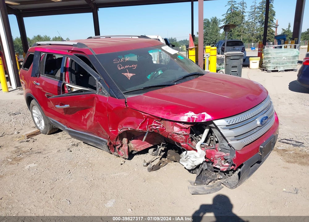 2012 FORD EXPLORER XLT VIN: 1FMHK8D83CGA68828