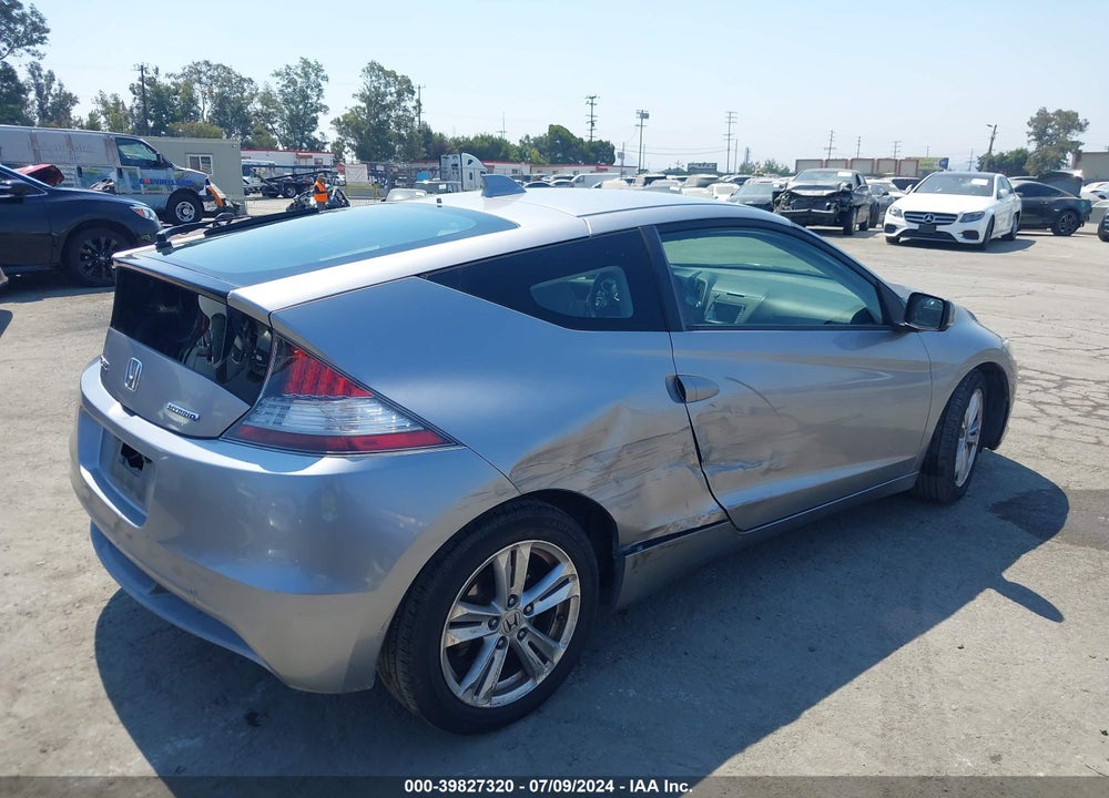 2011 HONDA CR-Z EX VIN: JHMZF1D62BS002817