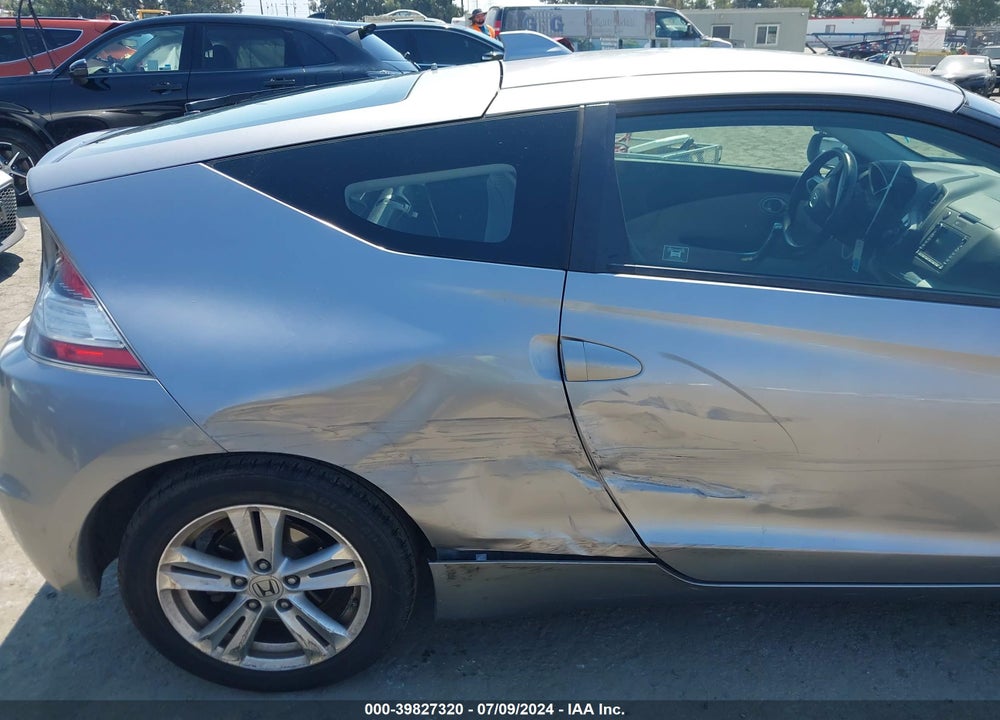 2011 HONDA CR-Z EX VIN: JHMZF1D62BS002817
