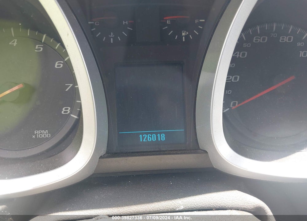 2011 CHEVROLET EQUINOX 2LT VIN: 2CNALPEC1B6257326