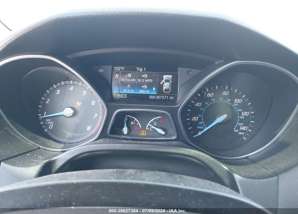 2014 FORD FOCUS TITANIUM VIN: 1FADP3J23EL321623