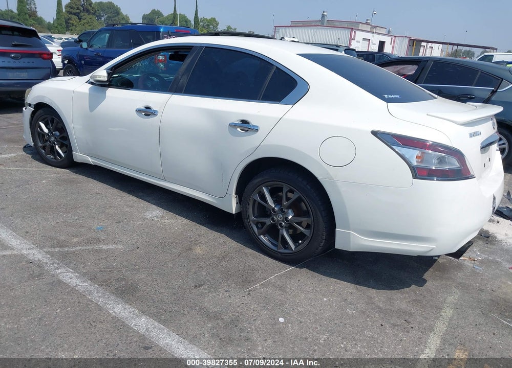 2012 NISSAN MAXIMA VIN: 1N4AA5AP5CC820576